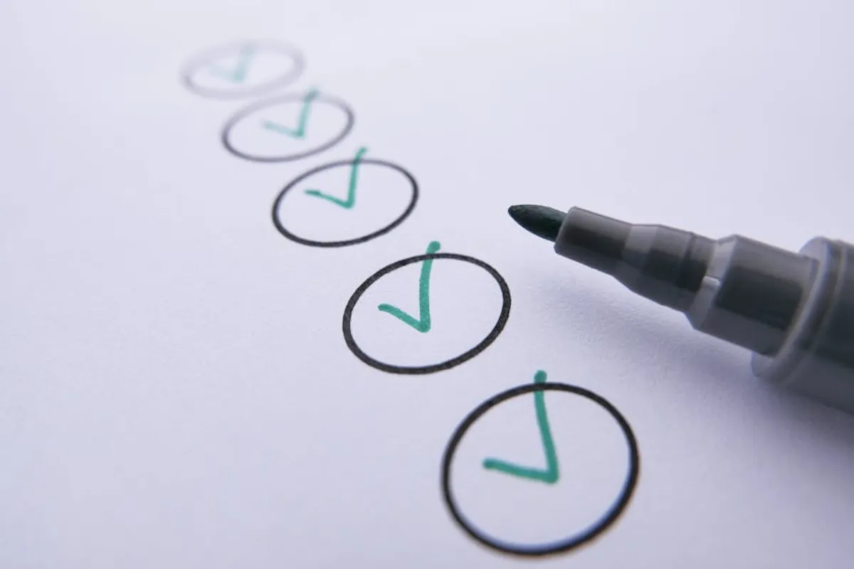 Proofreading Checklist for College Essays